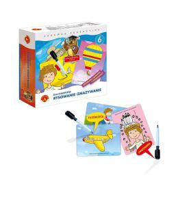 Rysowanie - zmazywanie 6 Dla chłopców ALEX