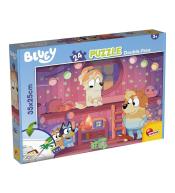 Puzzle podłogowe dwustronne M 24 Bluey Story Time