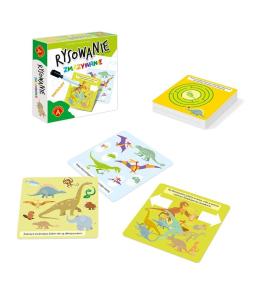 Rysowanie zmazywanie Dinozaury ALEX