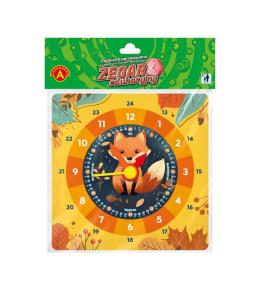 Zegar edukacyjny Lis ALEX