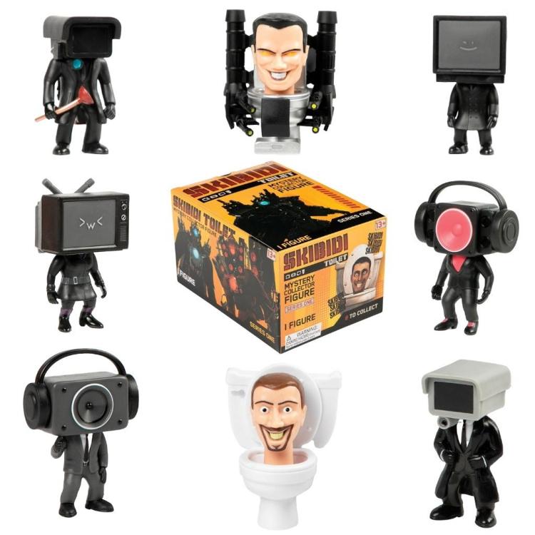 Skibidi Toilet - Tajemnicze Figurki Kolekcjonerski