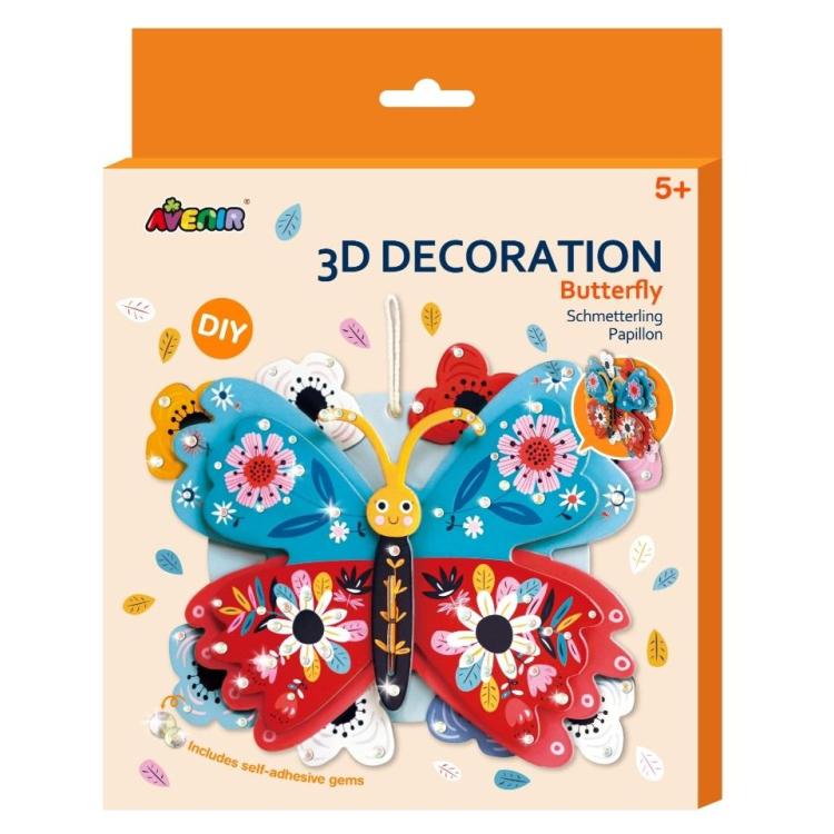 Dekoracje 3D - Motyl