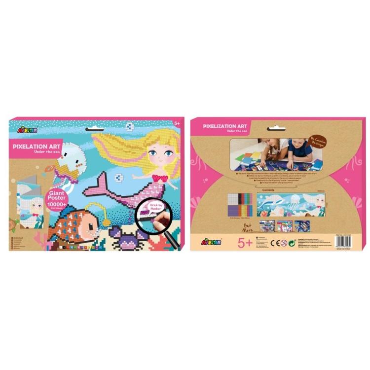 Kolorowe piksele - Pod wodą