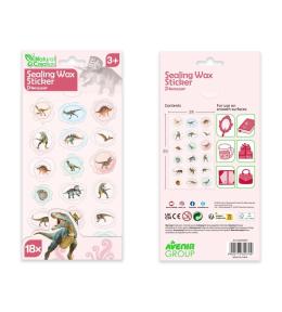 Naklejki woskowe - Dinozaury