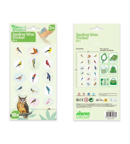 Naklejki woskowe - Ptaki