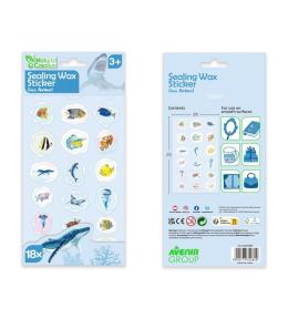 Naklejki woskowe - Stworzenia morskie