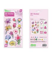 Naklejki 3D - Kwiaty