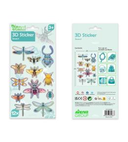 Naklejki 3D - Insekty