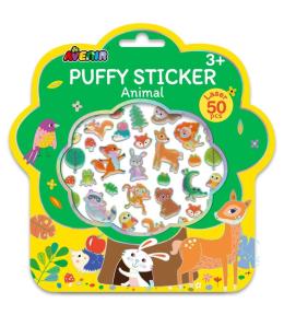 Naklejki puchate 3D - Zwierzęta