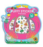 Naklejki puchate 3D - Księżniczki