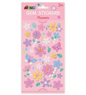 Naklejki klejnoty - Kwiaty