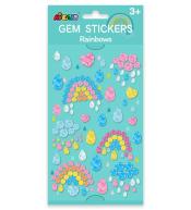 Naklejki klejnoty - Tęcza