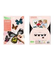 Naklejki do wydrapywania - Motyle