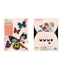 Naklejki do wydrapywania - Motyle