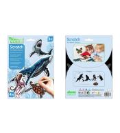 Naklejki do wydrapywania - Stworzenia morskie