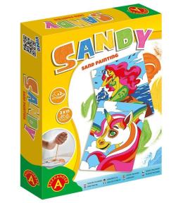 Sandy Piaskowe Malowanki Syrenka, jednorożec ALEX