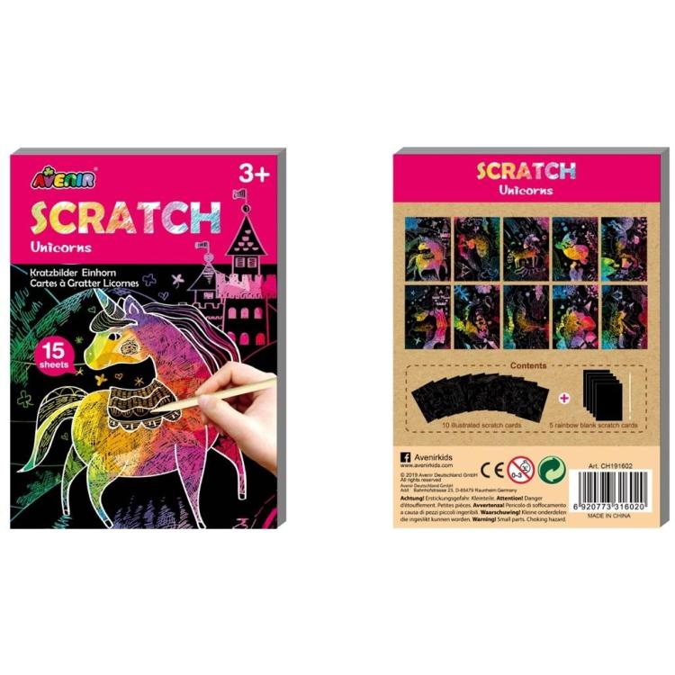 Mini wydrapywanki Jednorożce