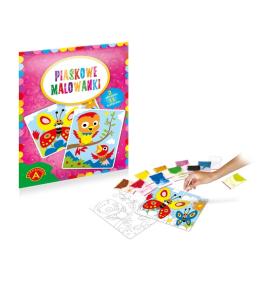 Piaskowe malowanki Ptaszki i Motyle ALEX