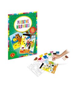 Piaskowe malowanki Malarz i Konik ALEX