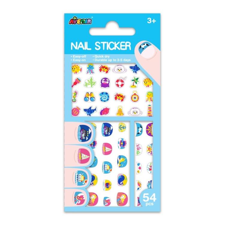 Naklejki na paznokcie - Pod wodą