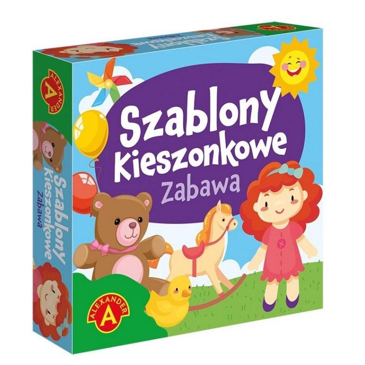 Szablony kieszonkowe - Zabawa ALEX