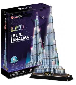Puzzle 3D Burj Khalifa LED