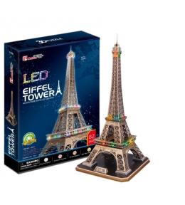 Puzzle 3D Wieża Eiffel'a LED