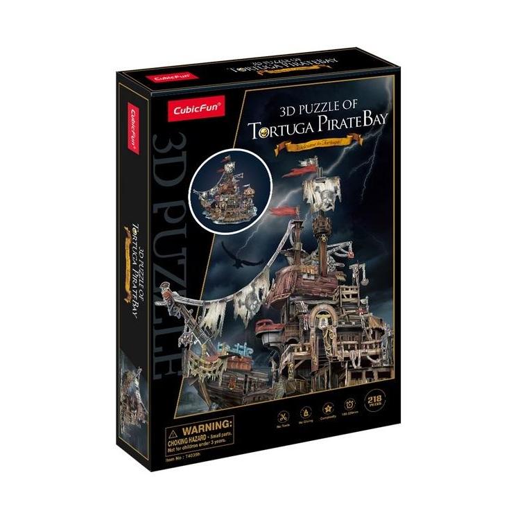 Puzzle 3D Zatoka piratów