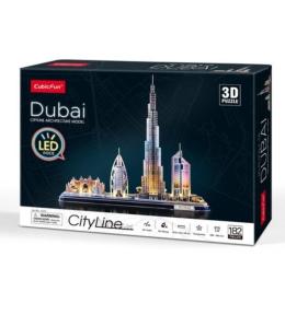 Puzzle 3D Dubai LED