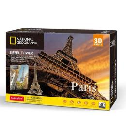 Puzzle 3D Paryż National Geographic