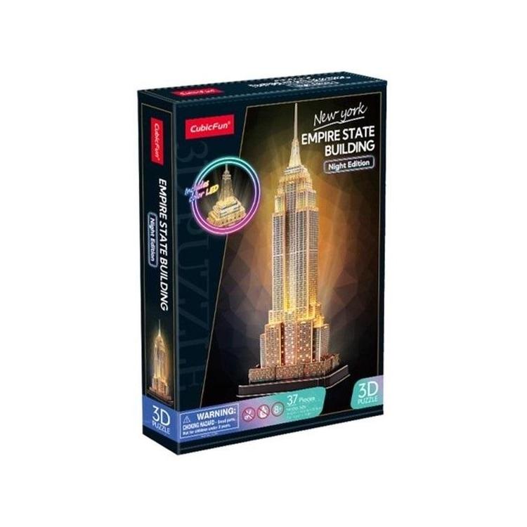 Puzzle 3D Empire State Building (wersja nocna)