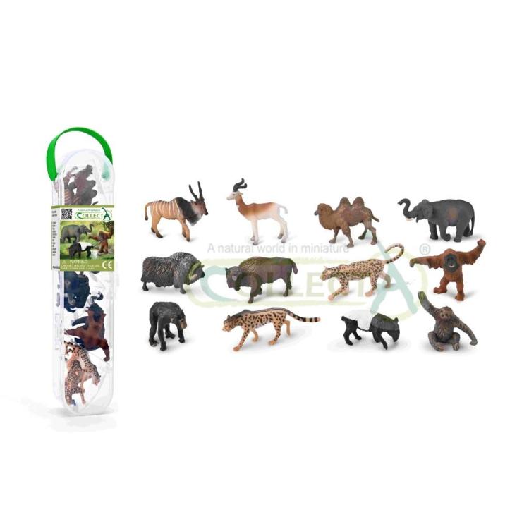 Zestaw mini dzikie zwierzęta