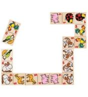 Domino drewniane - Zwierzątka