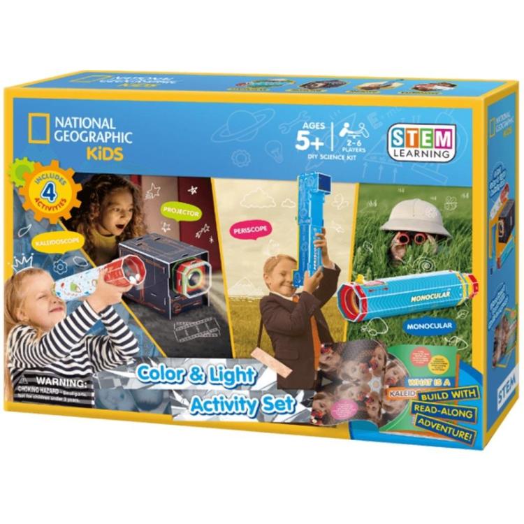 National Geographic Aktywności z kolorem, światłem