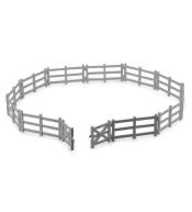 Zestaw ogrodzenie białe