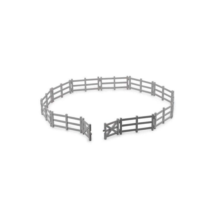 Zestaw ogrodzenie białe