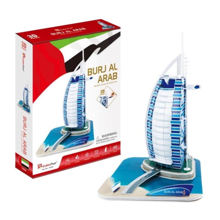 Puzzle 3D Wieżowiec Burj Al. Arab