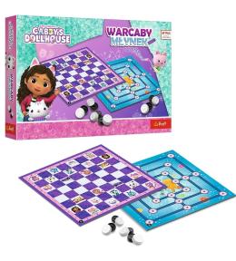 Warcaby i Młynek Gabby's Dollhouse TREFL