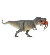 Dinozaur Tyrannosaurus Rex z ofiarą