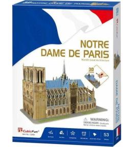 Puzzle 3D Katedra Notre Dame - wersja 2018