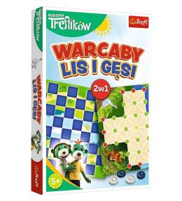 Warcaby Lis i Gęsi - Rodzina Treflików TREFL