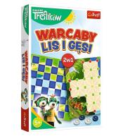 Warcaby Lis i Gęsi - Rodzina Treflików TREFL