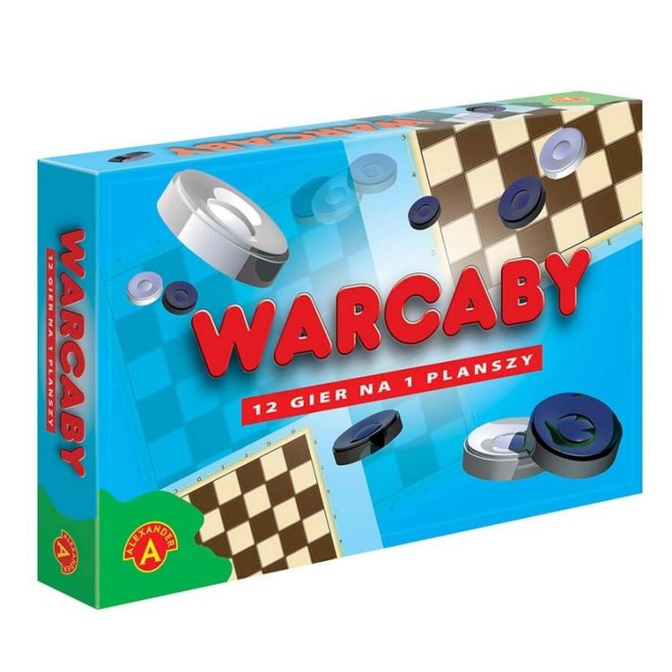 Warcaby 12 gier na planszy ALEX