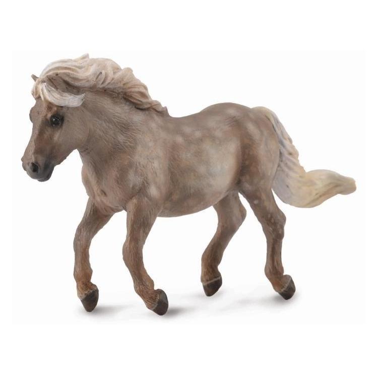 Kucyk Szetlandzki klacz maści srebrnej jabłkowitej