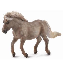 Kucyk Szetlandzki klacz maści srebrnej jabłkowitej