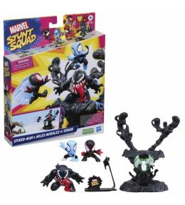 Zestaw figurek Stunt Squad Marvel Spider Man Venom