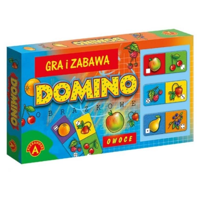 Domino obrazkowe Owoce ALEX