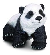 Niedźwiadek pandy wielkiej siedzący