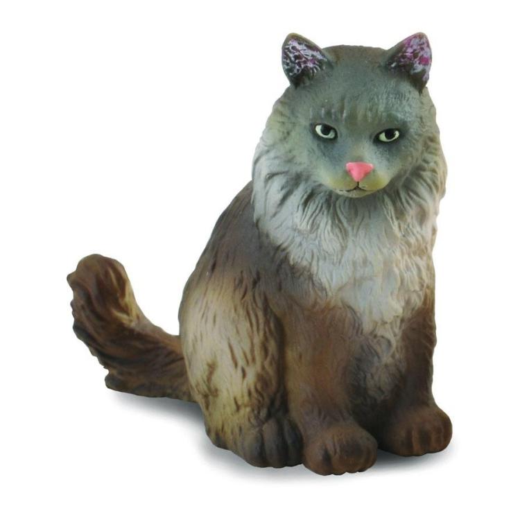 Kot norweski leśny siedzący