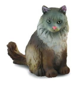 Kot norweski leśny siedzący